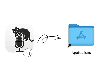 Drag CallBro app icon into the Applications folder